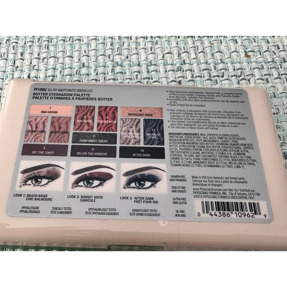 NEW PHYSICIANS FORMULA BUTTER EYESHADOW #PF10962 SULTRY NIGHTS SEALED - Picture 4 of 6